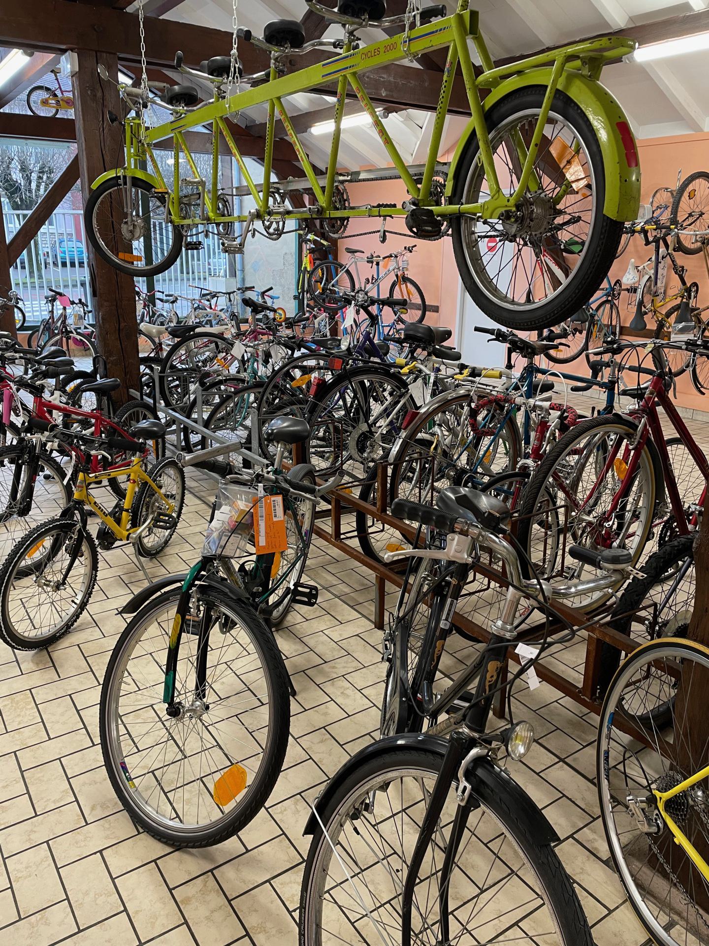 Recyclerie vélo deals
